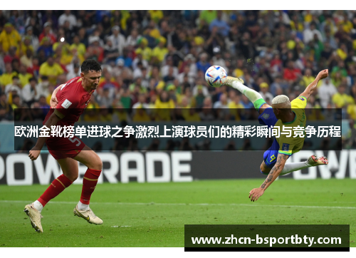 欧洲金靴榜单进球之争激烈上演球员们的精彩瞬间与竞争历程